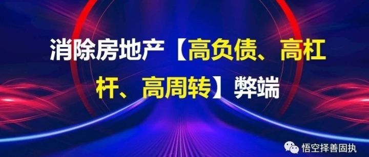 pure日月/悟空新之助：消除房地产【高负债、高杠杆、高周转】发展模式弊端-叭楼楼市分享网