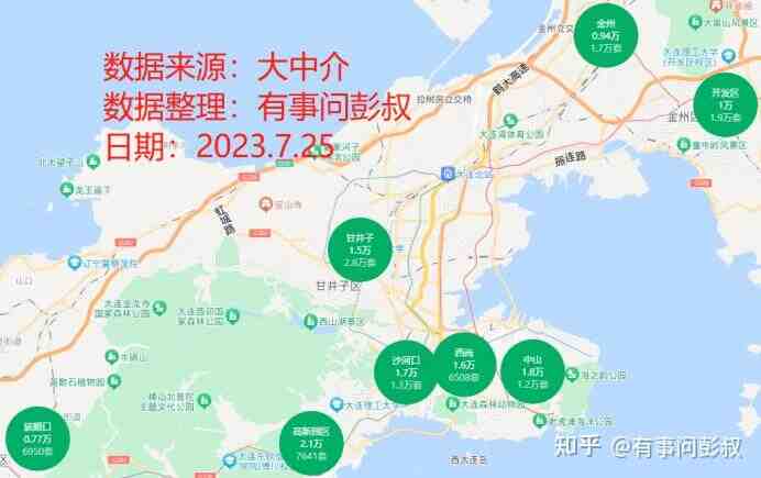 大连房价六连跌，大连楼市跌落神坛，大连楼市半年分析-叭楼楼市分享网