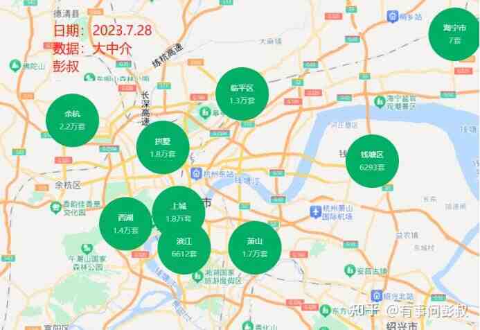 杭州房价三连跌，杭州余杭区待售二手房激增至2.2万套-叭楼楼市分享网