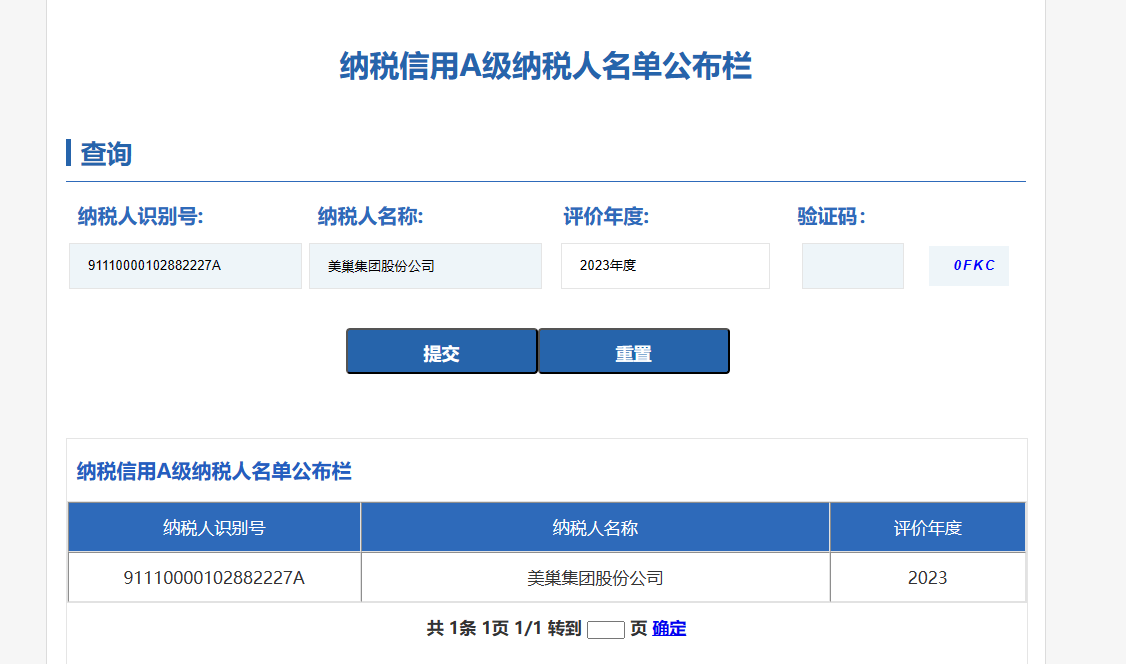 诚信铸就商誉,美巢集团连续17年获评纳税信用A级企业-叭楼楼市分享网